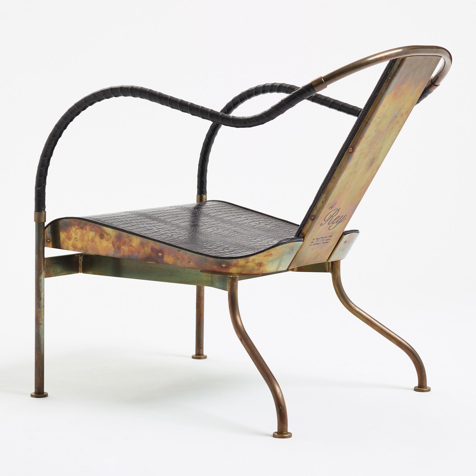 Mats Theselius, fåtölj, "el Rey", ed 285/360, Källemo, efter 1999.