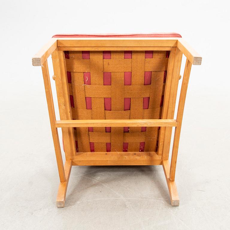 Josef Frank, fåtölj, modell "667", Svenskt Tenn, 1900-talets slut.