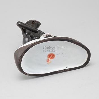 A stoneware figurine from Anzengruber in Austria, around the mid 20th century.