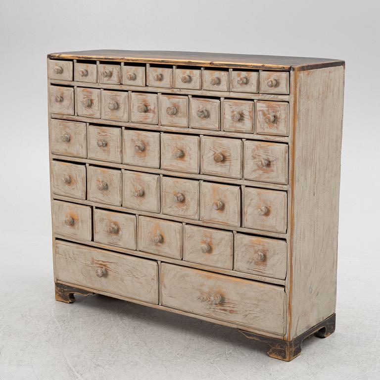 Drawer compartment, 19th century.