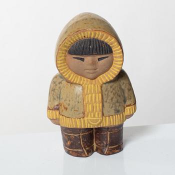 Lisa Larson, figurines, 8 pcs, "Children of the World", Gustavsberg.