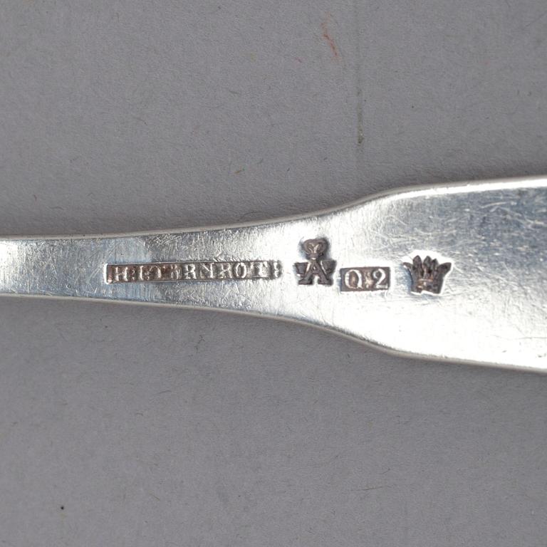 SKEDAR, 7 st, silver, "Musslan" 4 st. 1800-tal, 3 st. 1900-tal. Vikt tot. 302 g.
