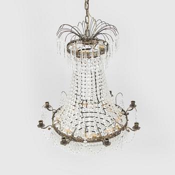 Kattokruunu, empire-tyyli, 1900-luvun puoliväli.