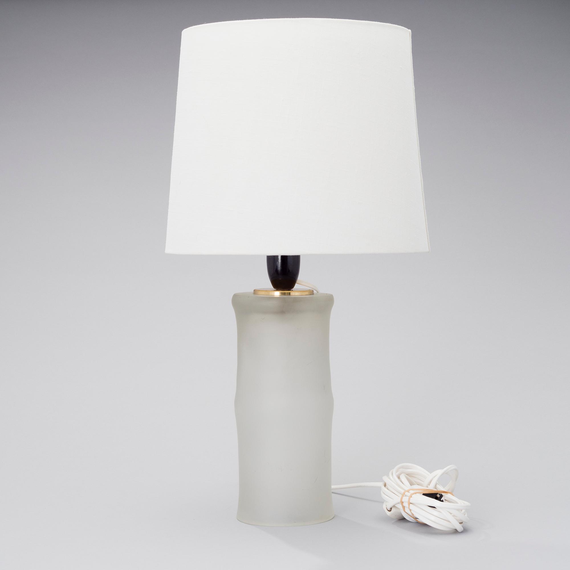 TAPIO WIRKKALA, BORDSLAMPA. Bambu. Iittala/Idman, 1960-tal.