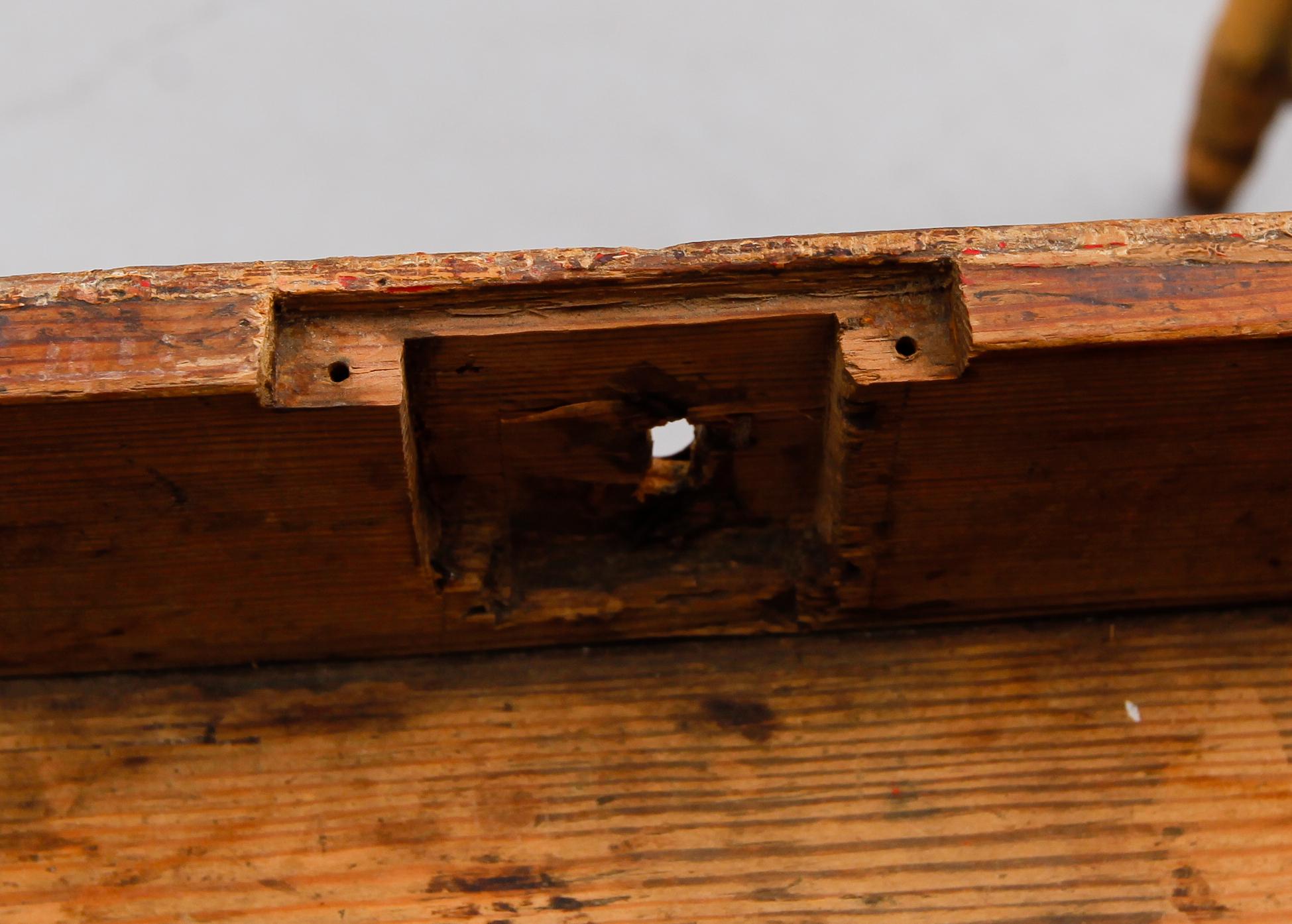 BORD OCH STOL, allmoge, 1800-talets första hälft.