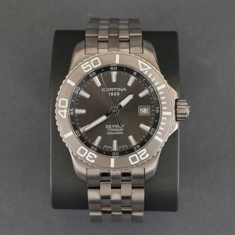 ARMBANDSUR, Certina DS First Date, Quartz, Titanium, Schweiz, 2000-tals.