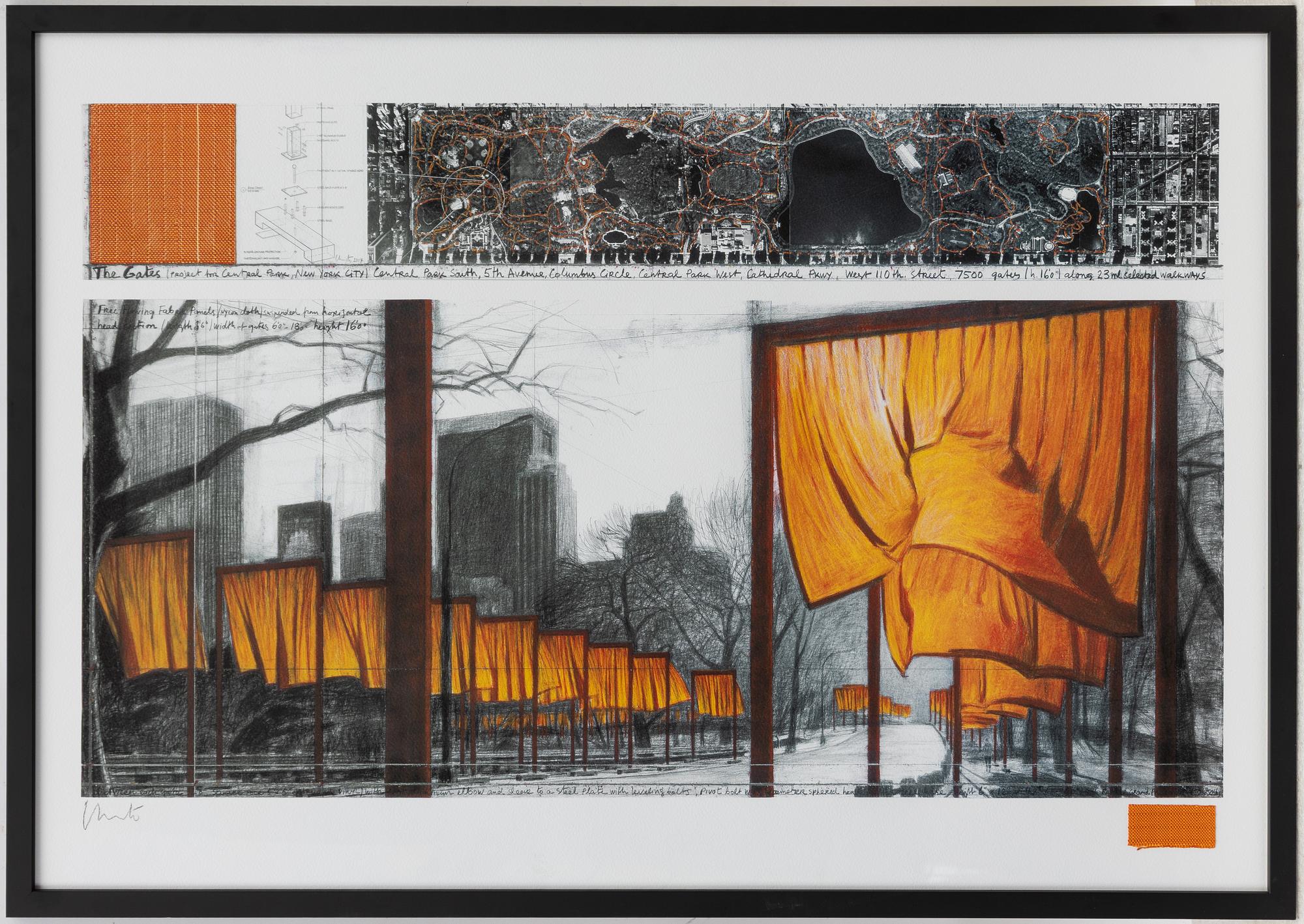 Christo & Jeanne-Claude, "The Gates, (Project for Central Park, New York City)".