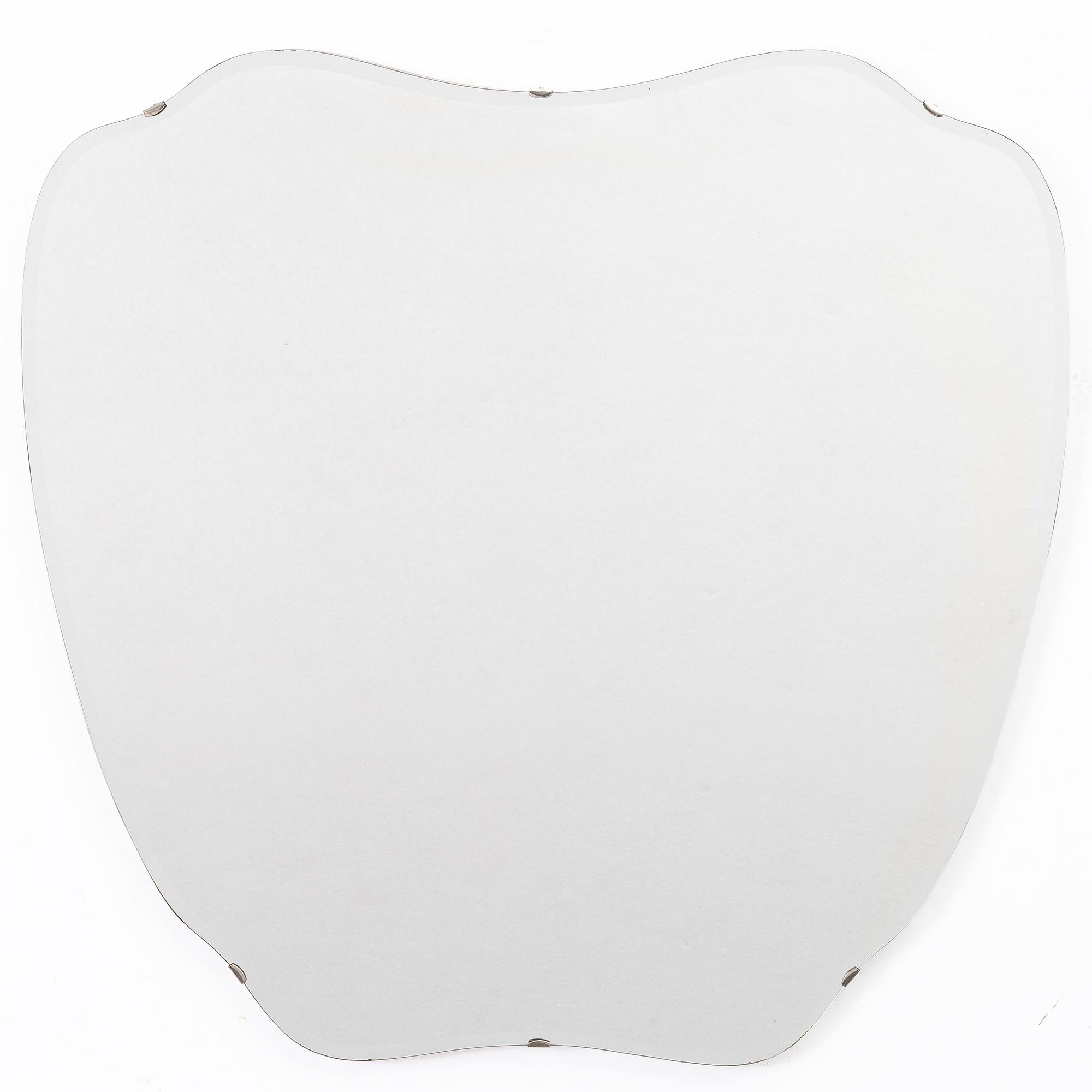 A Swedish Modern mirror, 1940s/50s.