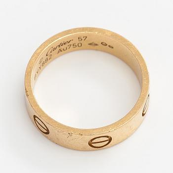 Cartier, "Love", sormus, 18K kultaa.