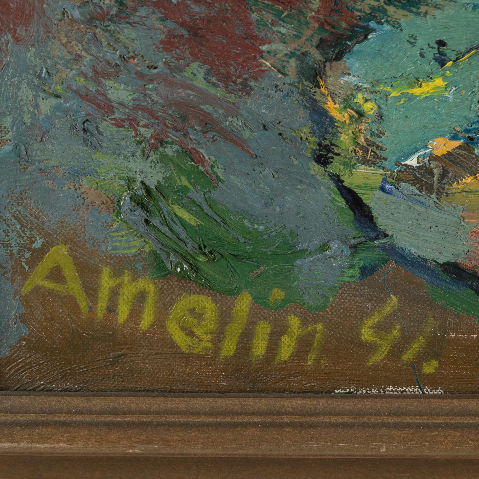 ALBIN AMELIN, oil on canvas, signed Amelin and dated -41.
