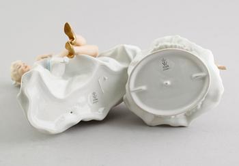FIGURER, 2 st, porslin, Wallendorf, 1900-talets mitt.