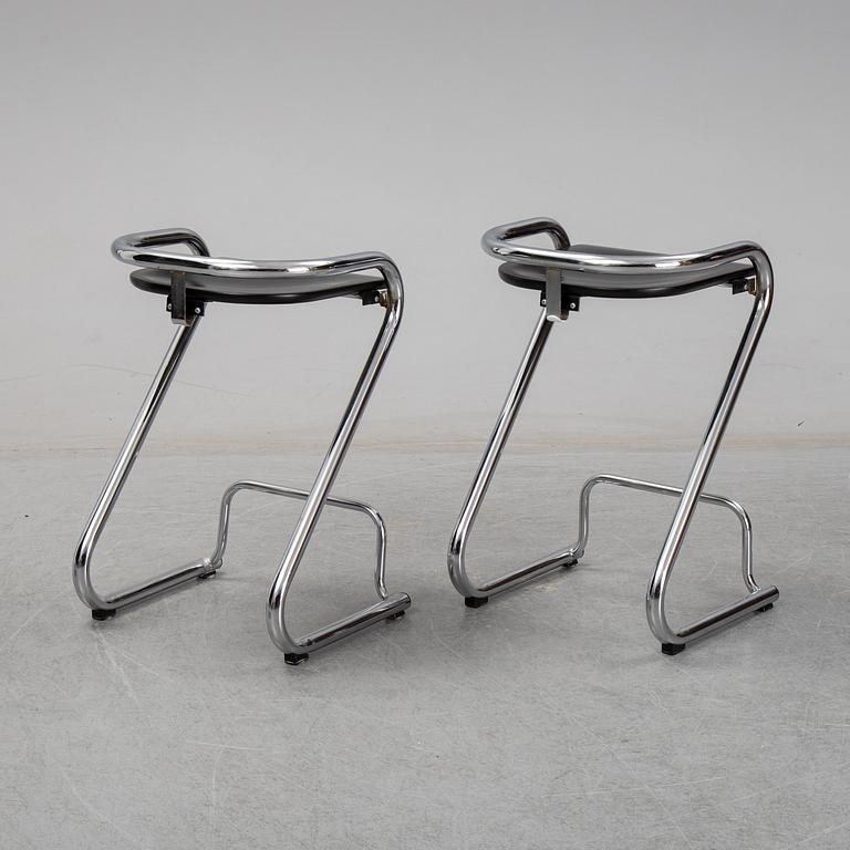 BARSTOLAR, 6 st, "S70-3", Börge Lindau och Bo Lindekrantz, Lammhults.