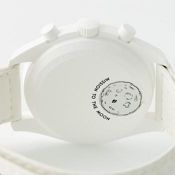 Omega/Swatch, MoonSwatch, "No Reserve", collection of 14 pcs, chronograph, wristwatches, 42 mm.