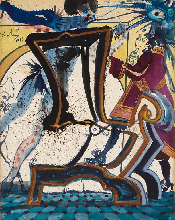 Salvador Dalí, Kejsarens nya kläder ur Hans Christian Andersens saga.