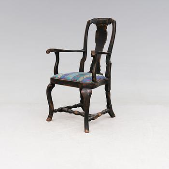 SKRIVSTOL, senbarock, 1700-tal.