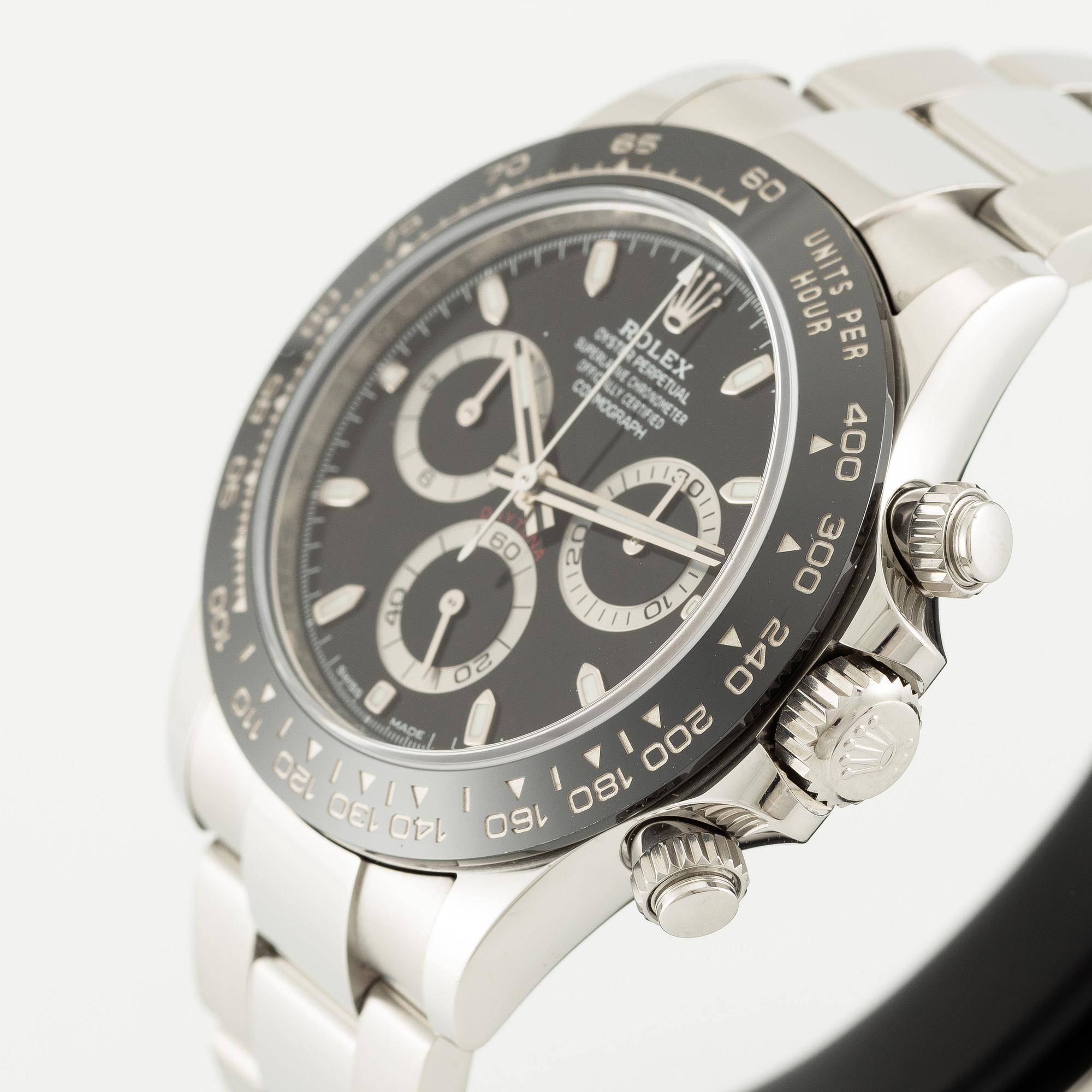 Rolex, Cosmograph, Daytona, kronograf, armbandsur, 40 mm.