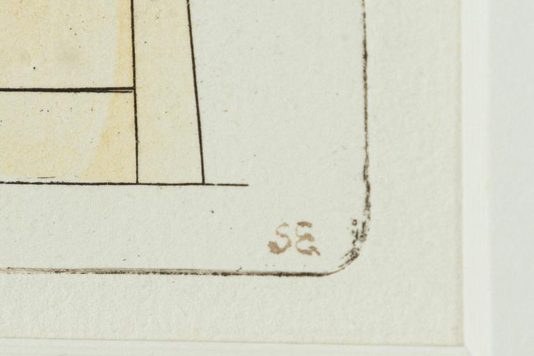 Sten Eklund, "Kullahuset. Ritning." From "Kullahusets hemlighet".