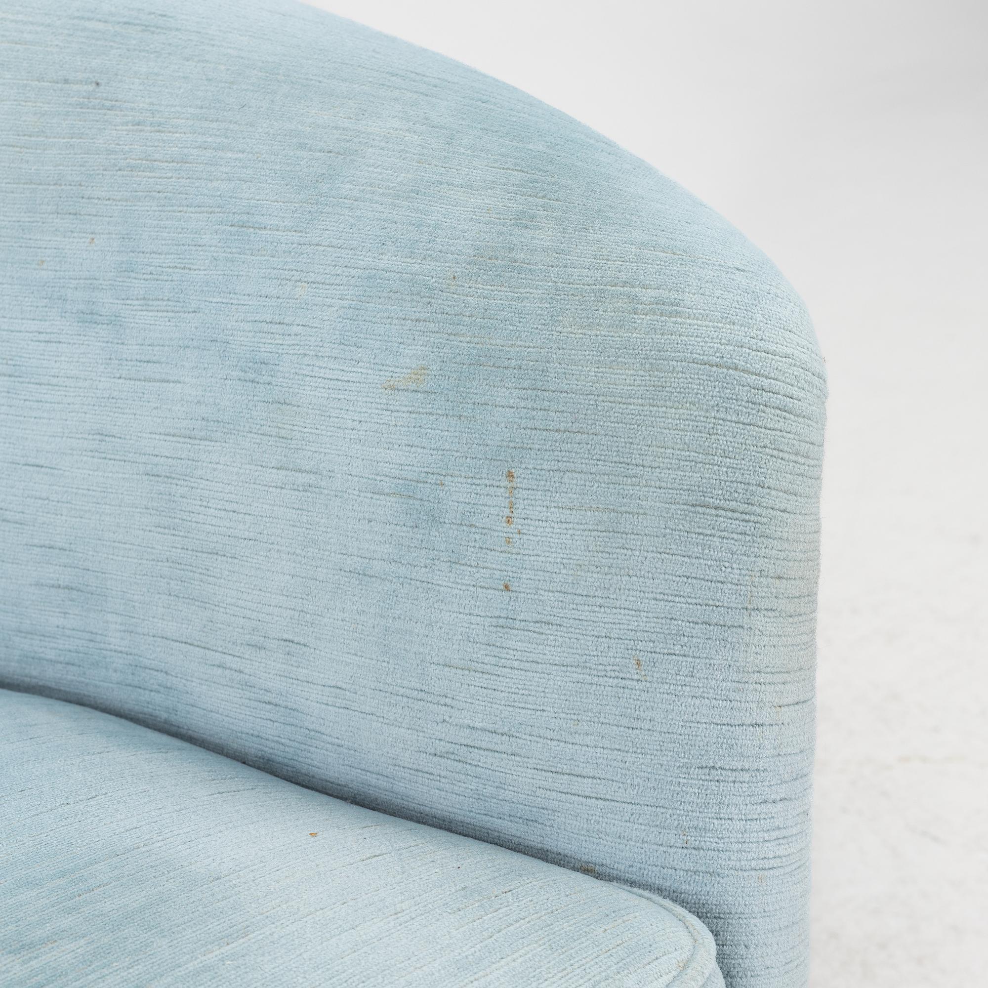 Kerstin Hörlin-Holmquist, an 'Onkel Adam' armchair, Triva series, Nordiska Kompaniet's workshops in Nyköping.