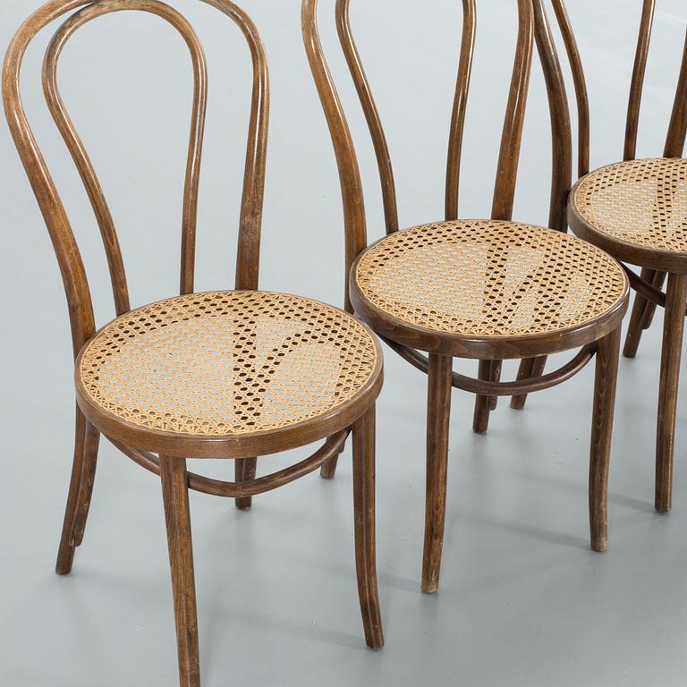 CAFÉSTOLAR, 4 st, märkta ZPM, Radomsko. Polen. 1900-talets början.