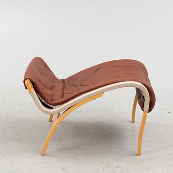 Bruno Mathsson, armchair with footstool, "Pernilla", DUX.