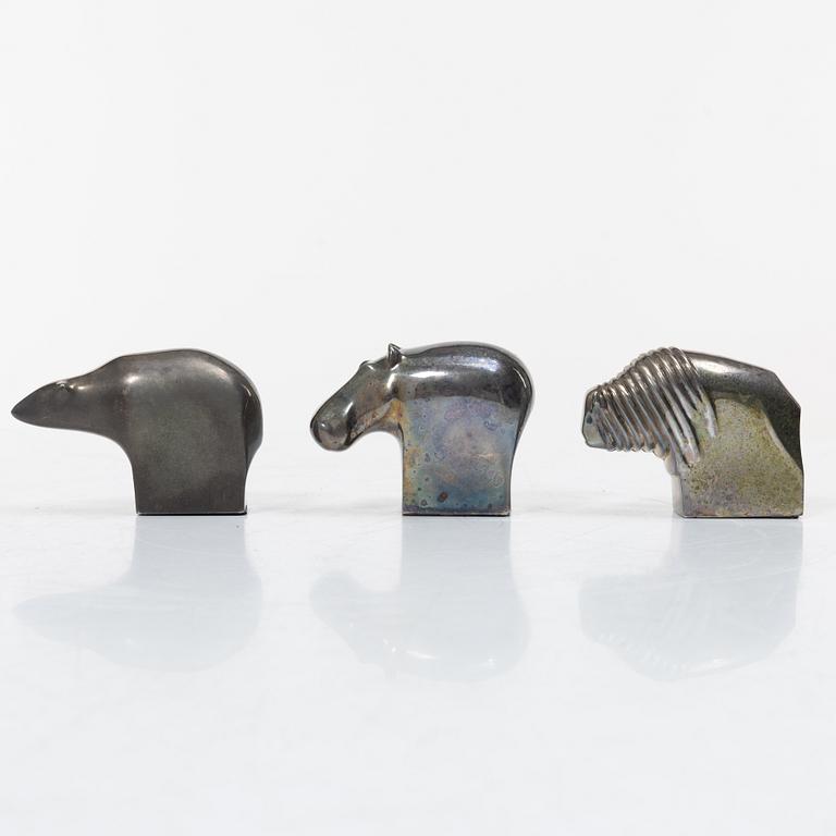 Gunnar Cyrén, five figurines, Dansk Designs, Japan.