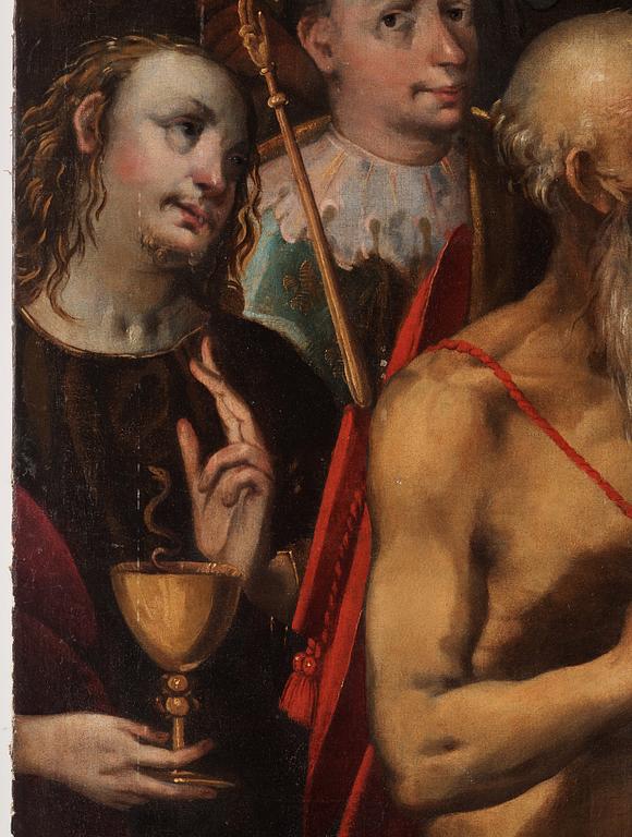 Bartholomeus Spranger Hans krets, Sankta Katarinas mystiska bröllop.