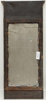 Mirror, late Gustavian, late 18th century.
