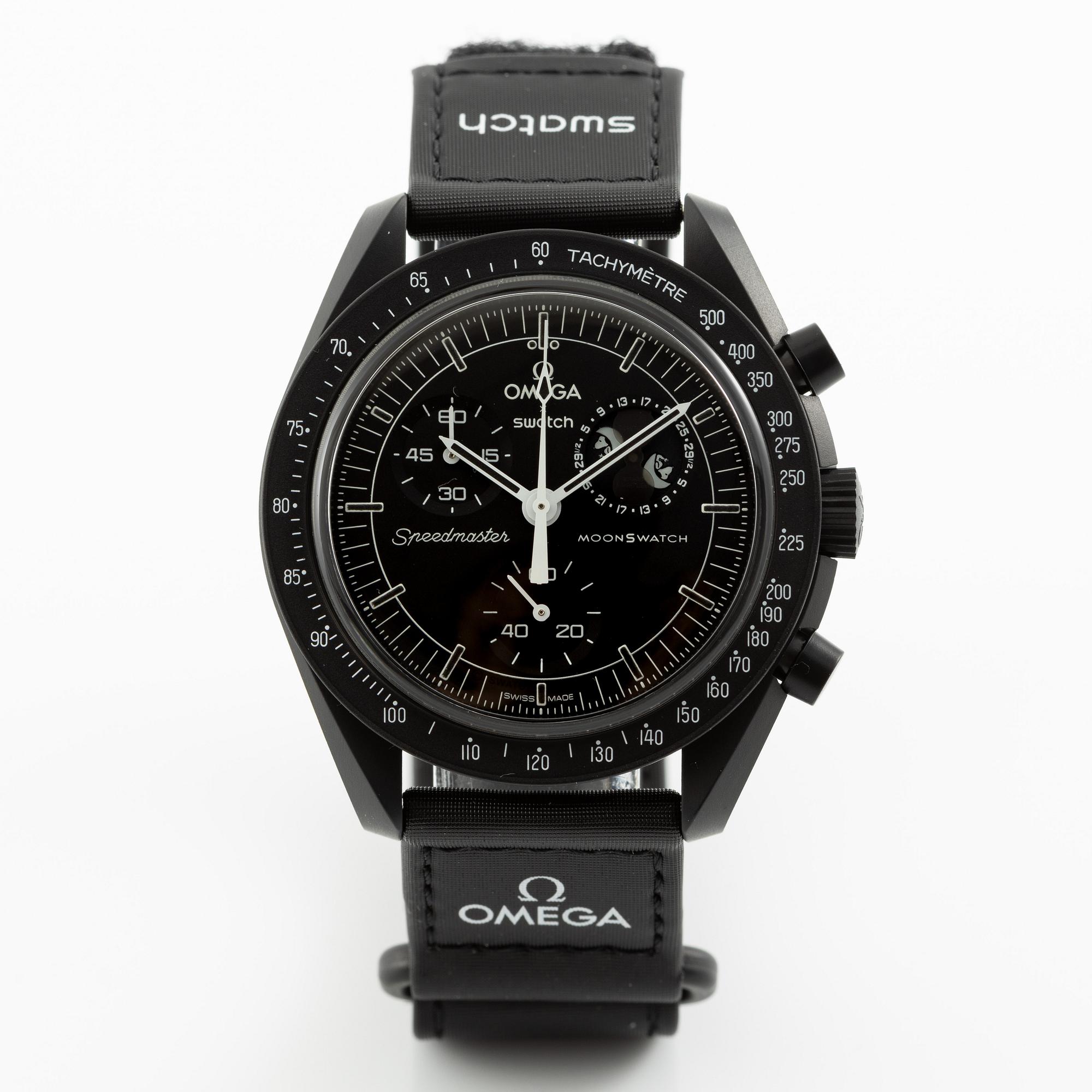 Omega/Swatch, MoonSwatch, "No Reserve", collection of 14 pcs, chronograph, wristwatches, 42 mm.