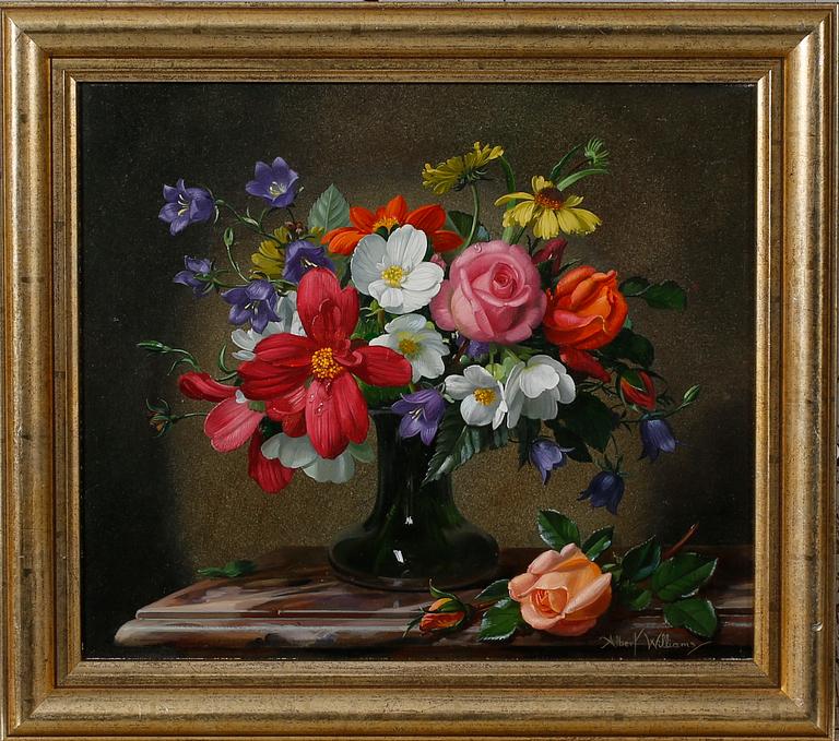 ALBERT WILLIAMS, oil on canvas, signed.