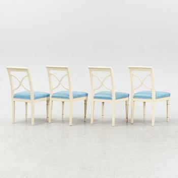 A set of four provincial chairs, first part of the 19th Century.