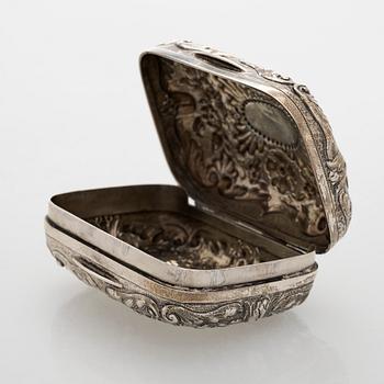Tvålkopp, silver, Thomas Johnson II, London 1889.