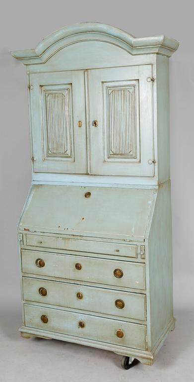 SNEDKLAFFSKÅP, allmoge, 1800-tal.