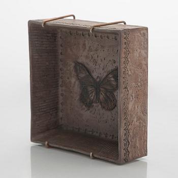 Rut Bryk, a stoneware wall relief, signed BRYK.