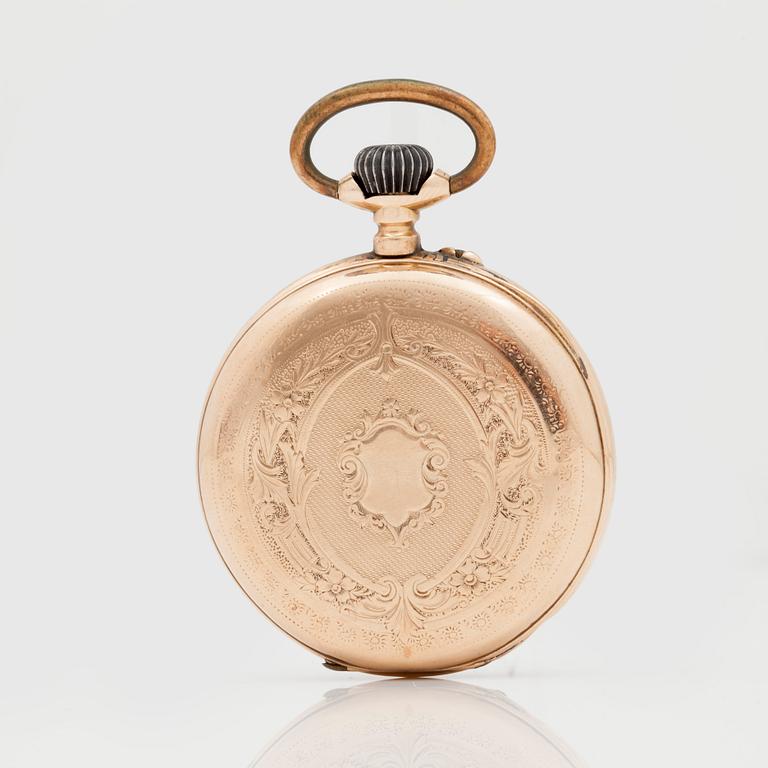 REVOLVER, pocket watch, 47 mm,