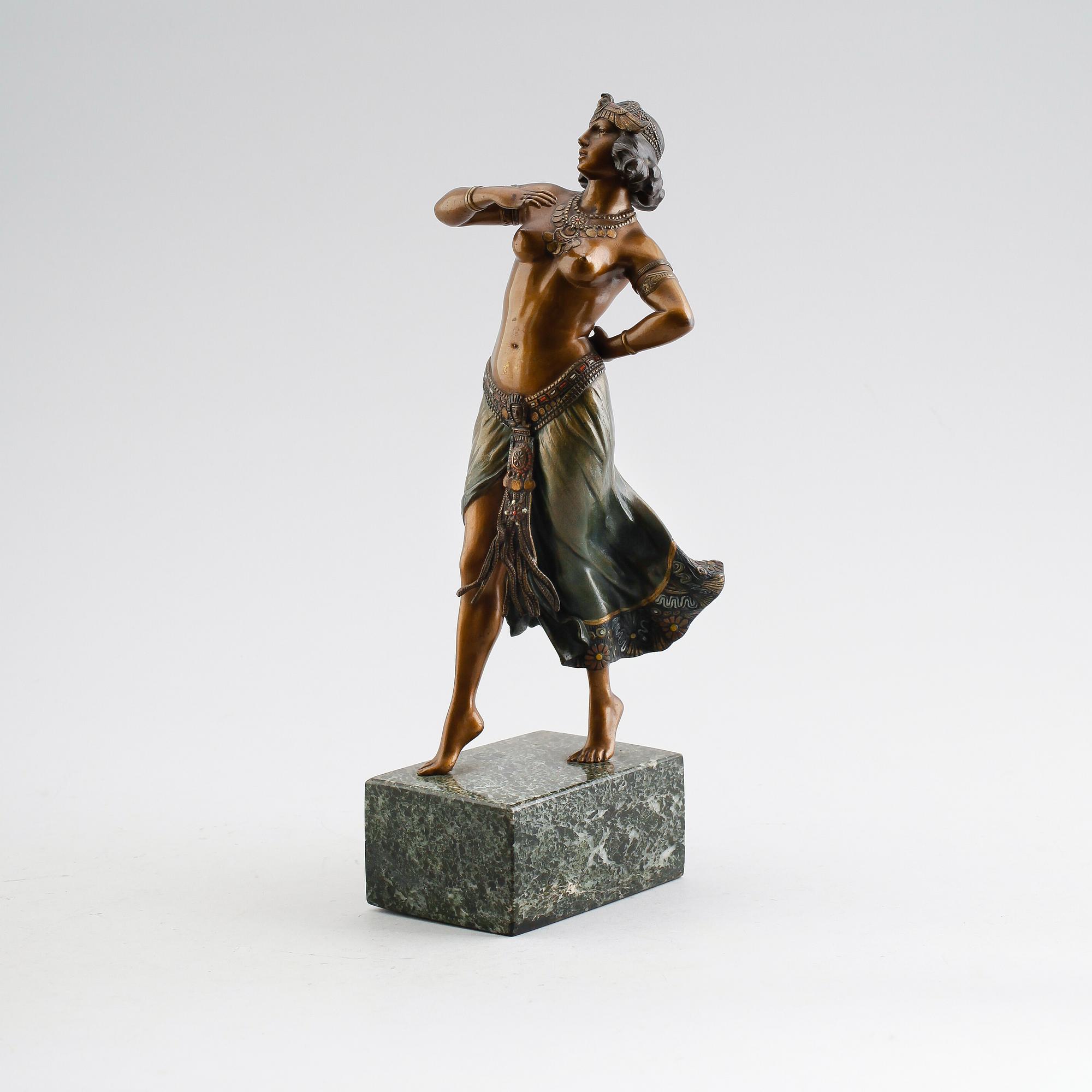 SKULPTUR, art décostil, brons, 1900-talets mitt.