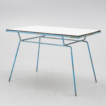 A set of garden furniture, model P-40 and P-50, Grythyttan, Sweden, late 1950's.