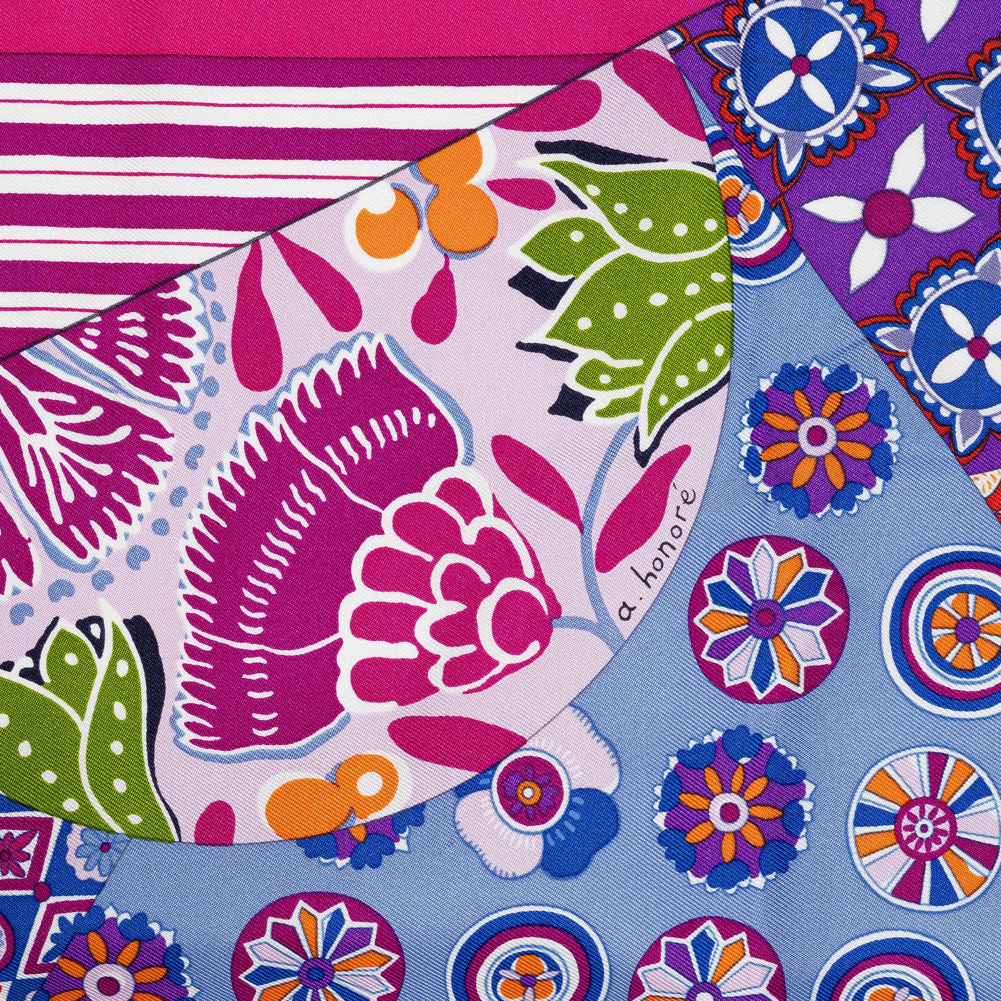 Hermès, scarf, "L'Art du Sarasa".