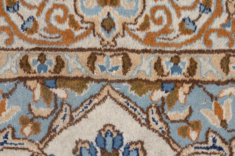 Rug, Nain, part silk, approx. 245 x 150 cm.
