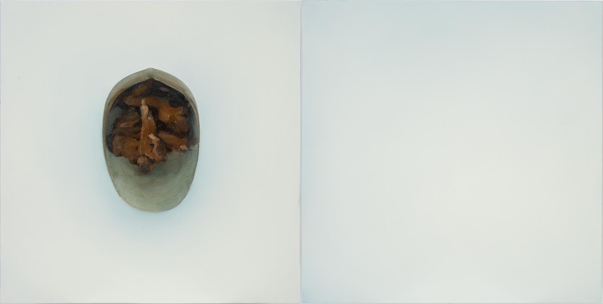 Hanna Sjöstrand, diptych, oil on panel, signed and dated 2010 verso.