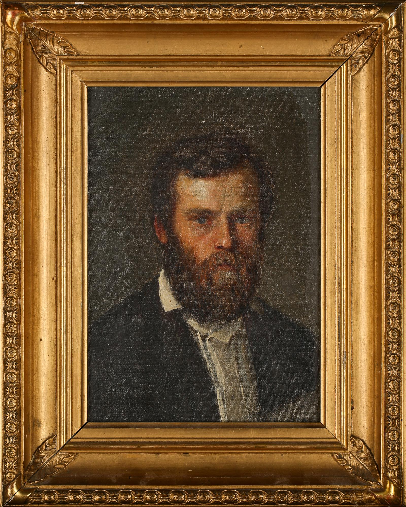 WILHELMINA LAGERHOLM, olja på duk, signerad och daterad 1859.