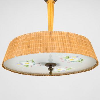 Gunnel Nyman, a 1940s '20317' ceiling light for Idman / Kauklahden Lasitehdas.