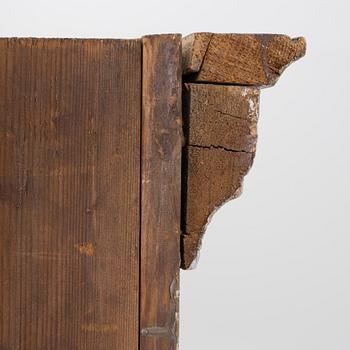 A 19th century cabinet.
