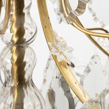 Ljuskrona, rokokostil, tidigt 1900-tal.