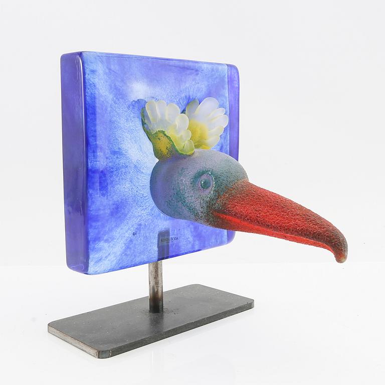 Kjell Engman, Kosta Boda Atelier sculpture, signed.