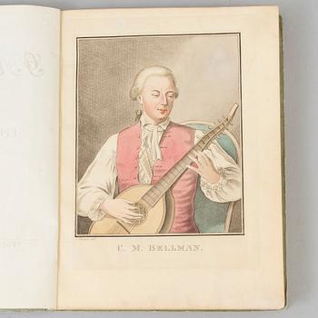 A 24 hand-coloured illustrations (etchings 25,5 by 19,5 cms) for Carl Michael Bellman’s Fredmans epistlar.