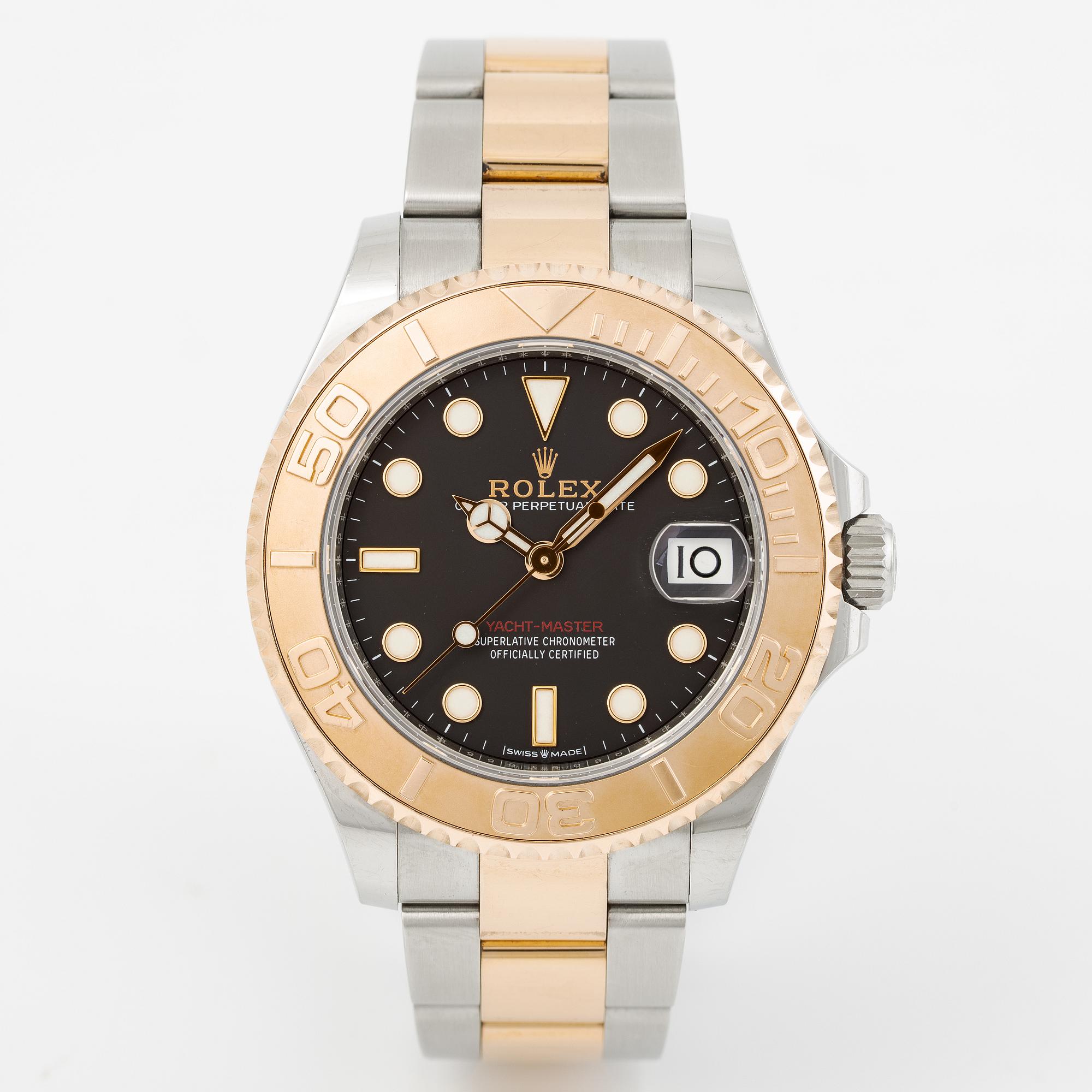 Rolex, Yacht-Master 37, wristwatch, 37 mm.