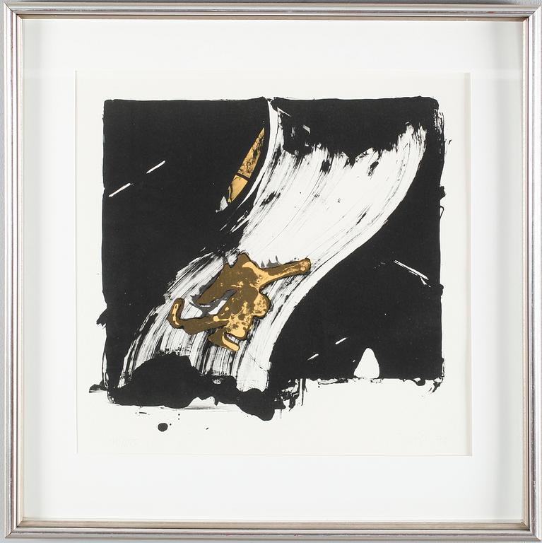 JOHAN SCOTT, färglitografi, signerad och daterad -90, numrerad 70/150.