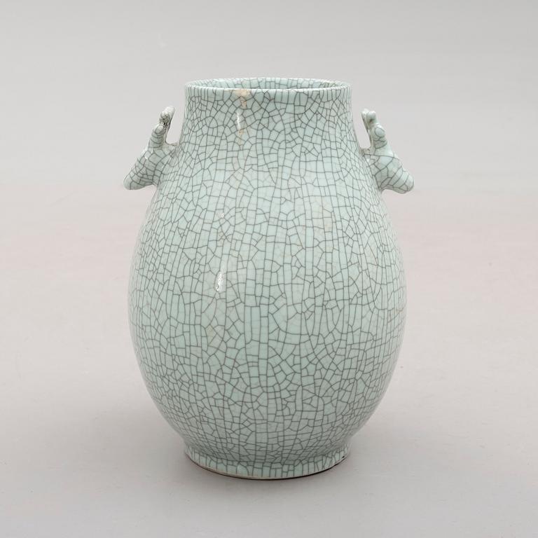 URNA, porslin, Kina, 1900-/2000-tal.