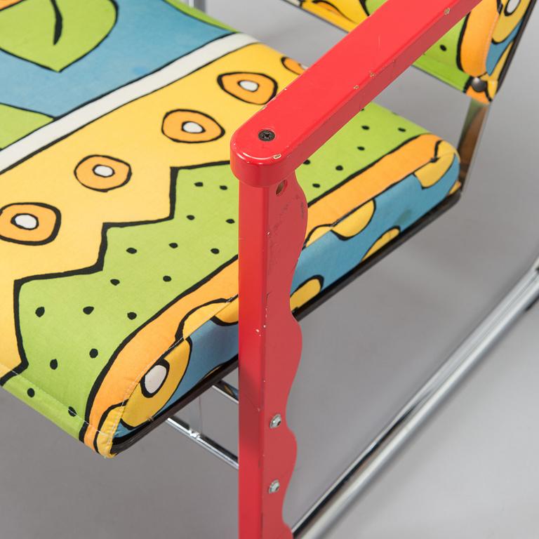 Yrjö Kukkapuro, Nojatuoli, "Experiment", Avarte, 1980-luku.