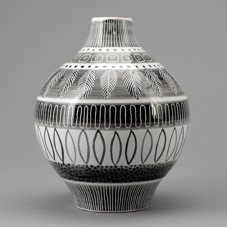 VAS, lergods, Ingrid Atterberg,  "Grafika" Upsala-Ekeby, 1950-tal.
